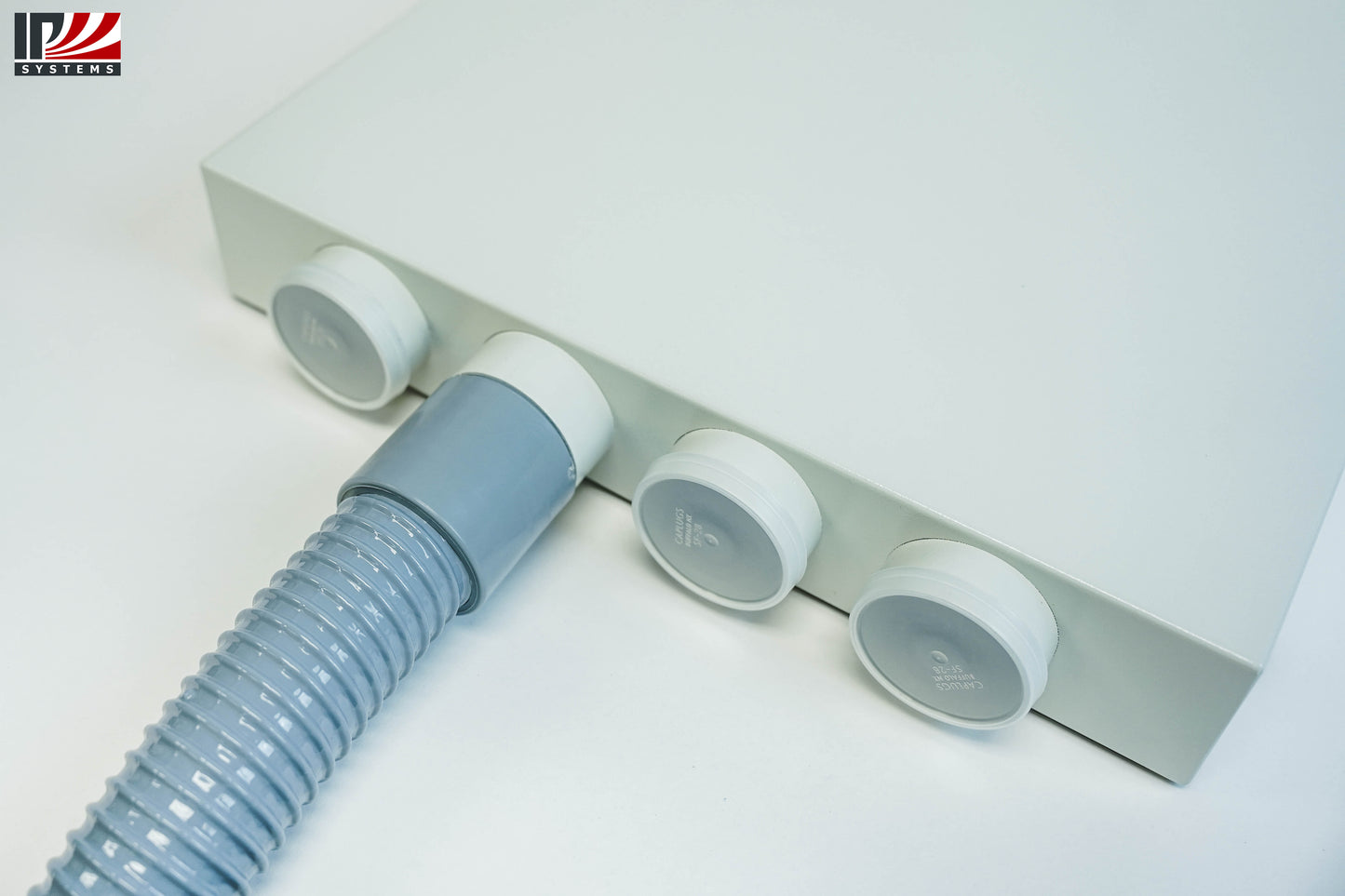 Hose Connection - Gray, 2" ID, w/2 cuffs