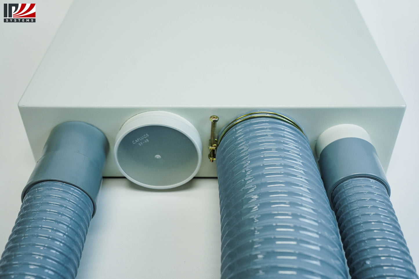 Hose Connection - Gray, 2" | 2.5" | 4" ID, w/2 clamps